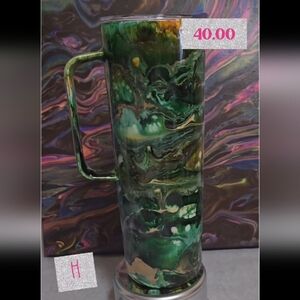 20 oz alcohol ink tumbler